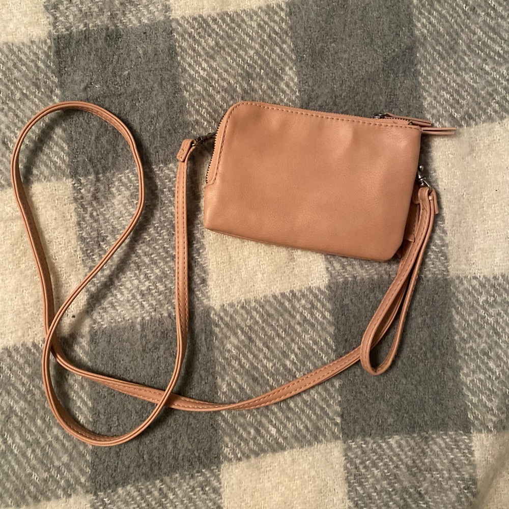 Over the shoulder wallet purse